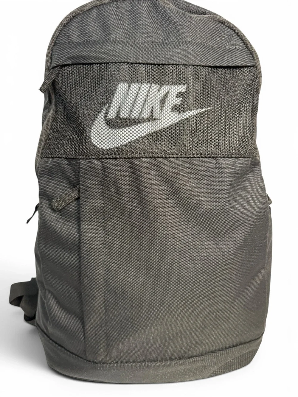 Nike Black Backpack Mesh Logo School Travel Laptop Book Bag Unisex